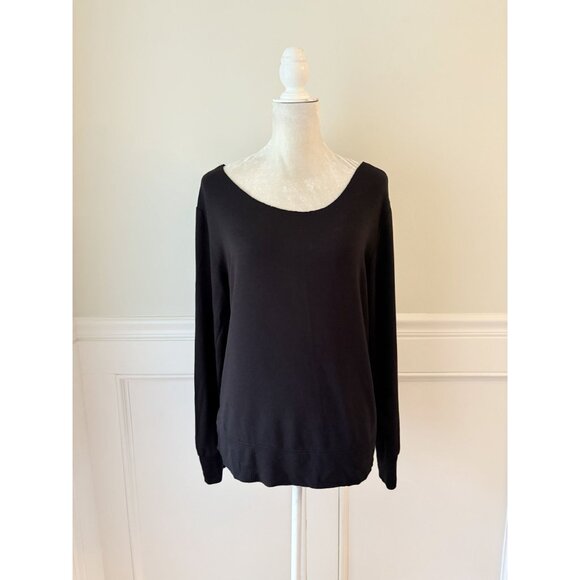 Lou & Grey Signaturesoft Sweatshirt Black M - Picture 2 of 6